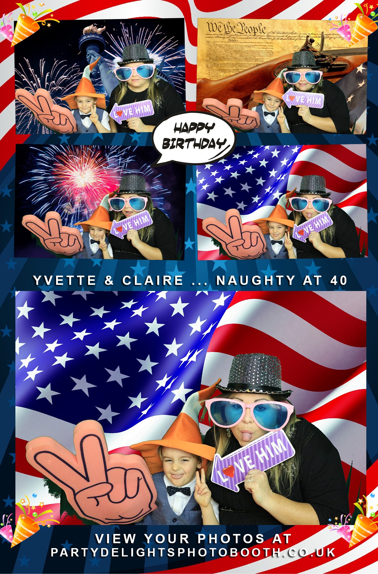 Yvette and Claire’s 40th birthday! - Prints | View more photos from the event at gallery.partydelightsphotobooth.co.uk/u/PartyDelightsPhotoBooth/Yvette-and-Claire’s-40th-birthday-Prints